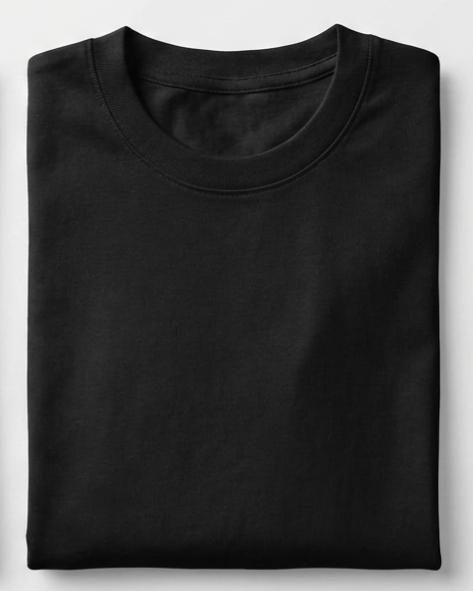 The Black Essential Tee